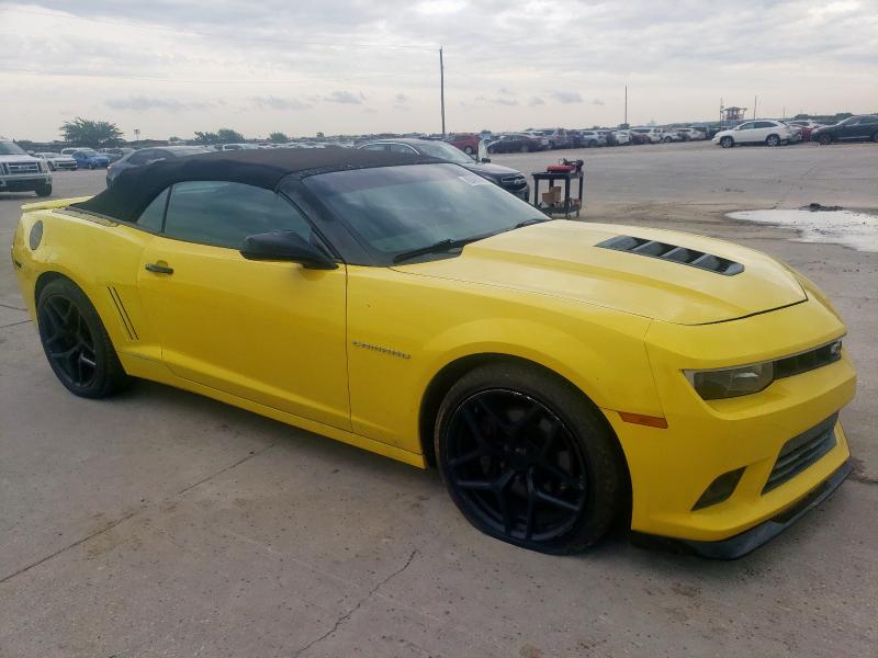 Vin: 2g1fk3dj7f9296909, lot: 60481975, chevrolet camaro 2ss 20154