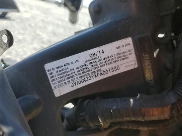 2015 YAMAHA FZ09 C JYARN33YXFA001330