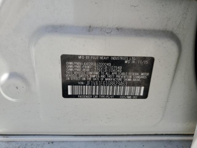 2016 SUBARU WRX PREMIU - JF1VA1E61G8823463