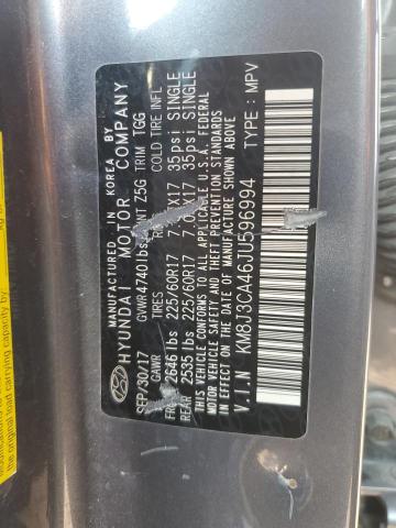 2018 HYUNDAI TUCSON SEL - KM8J3CA46JU596994