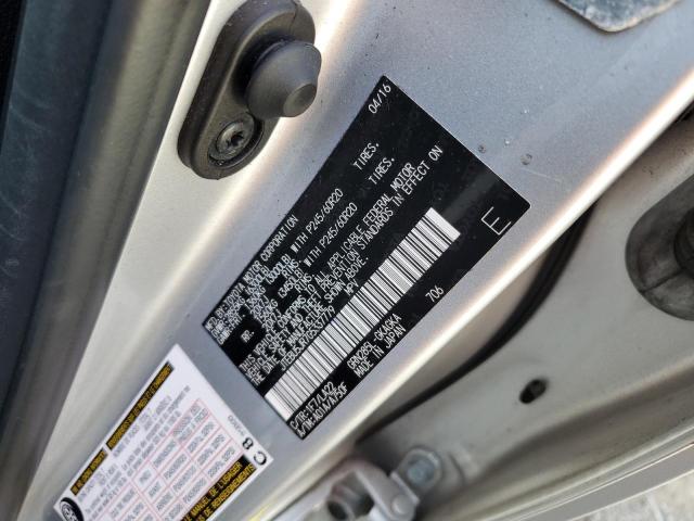 2016 TOYOTA 4RUNNER SR JTEBU5JR7G5337779