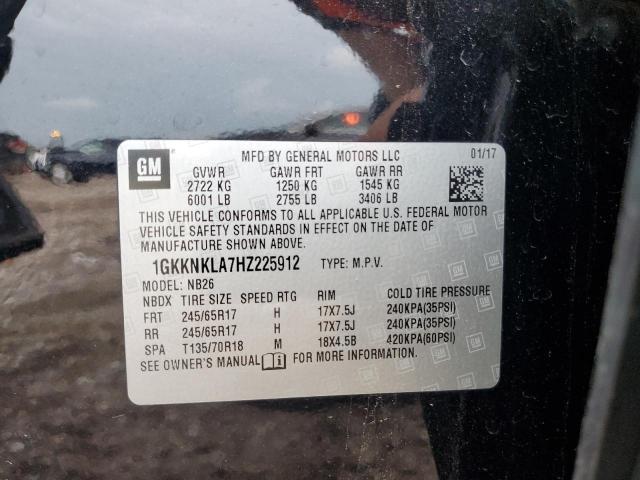 2017 GMC ACADIA SLE - 1GKKNKLA7HZ225912