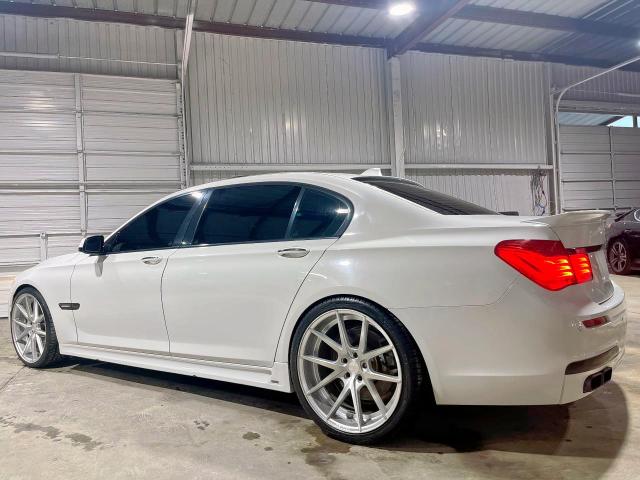 BMW 750 LI 2010 white  gas WBAKB8C58ACY64395 photo #4