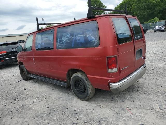 FORD ECONOLINE 1996 red  gas 1FMEE11H3THB69173 photo #3