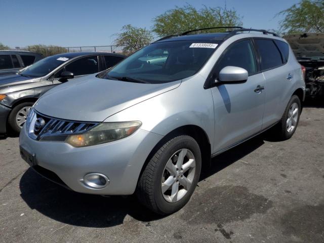 NISSAN MURANO 2009 silver  gas JN8AZ18U79W010675 photo #1