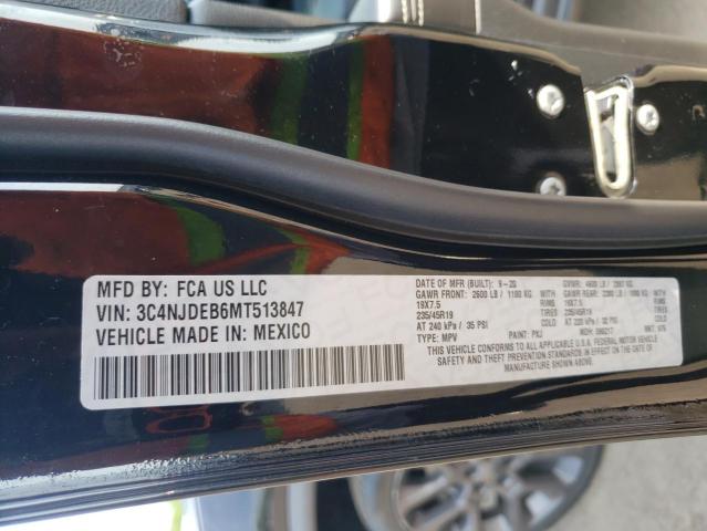 2021 JEEP COMPASS 80 3C4NJDEB6MT513847
