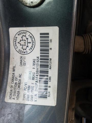 2011 HONDA CIVIC DX-G - 2HGFA1F43BH101654