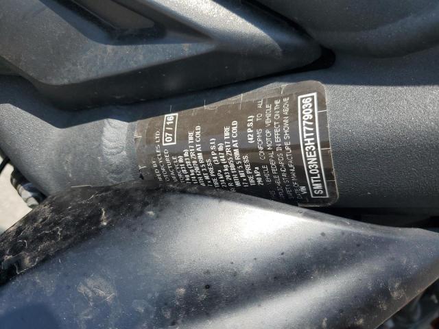 2017 TRIUMPH MOTORCYCLE STREET TRI SMTL03NE3HT779036