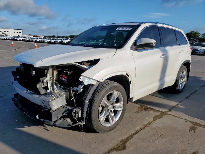Vin: 5tddkrfh9fs117899, lot: 61052845, toyota highlander limited 2015 img_1