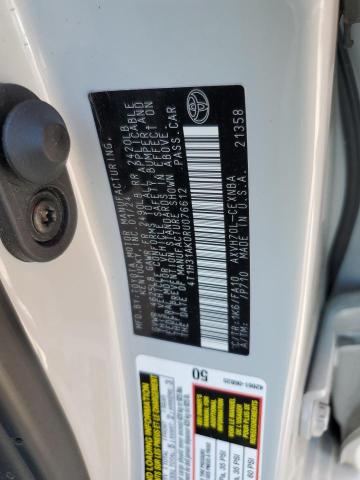 2024 TOYOTA CAMRY LE - 4T1H31AK0RU076612