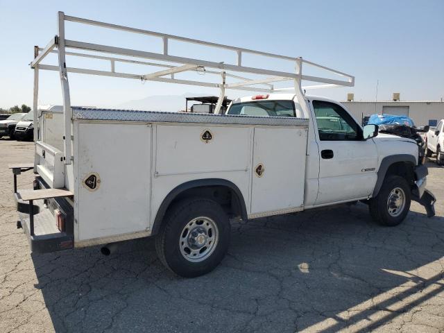 CHEVROLET SILVERADO 2007 white pickup gas 1GBHC24U27E165567 photo #4