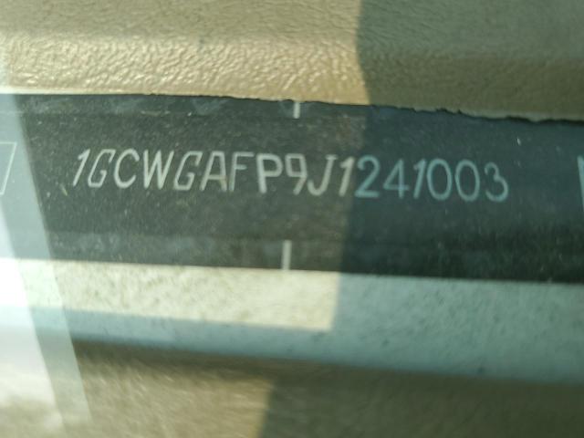 2018 CHEVROLET EXPRESS G2 - 1GCWGAFP9J1241003