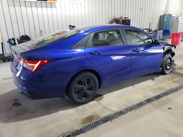 Vin: kmhlm4aj8nu028902, lot: 61731775, hyundai elantra blue 20223