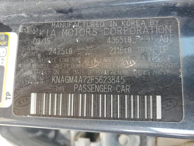 2015 KIA OPTIMA LX KNAGM4A72F5623845