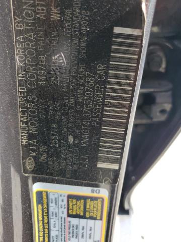 2016 KIA OPTIMA LX - KNAGT4L37G5107687