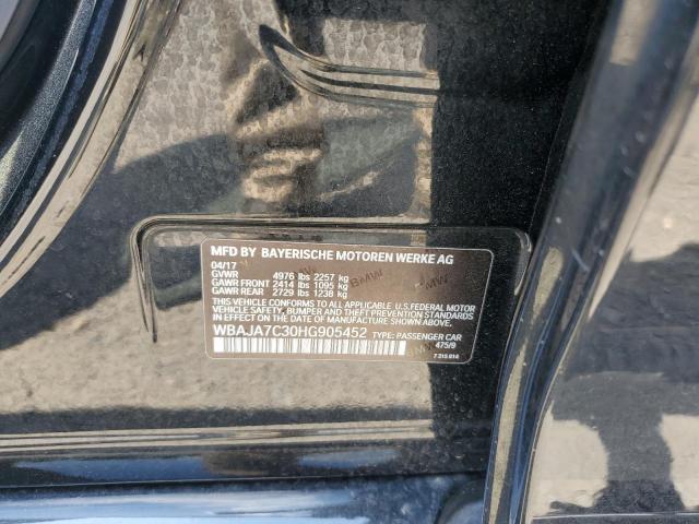 2017 BMW 530 XI WBAJA7C30HG905452
