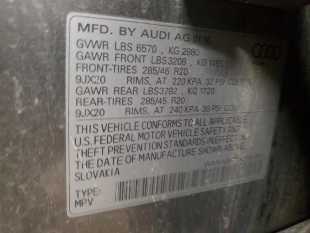 2017 AUDI Q7 PRESTIG WA1VABF71HD006908