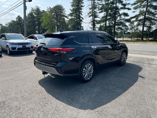 Vin: 5tdfarah1ms007770, lot: 62412415, toyota highlander hybrid platinum 20214