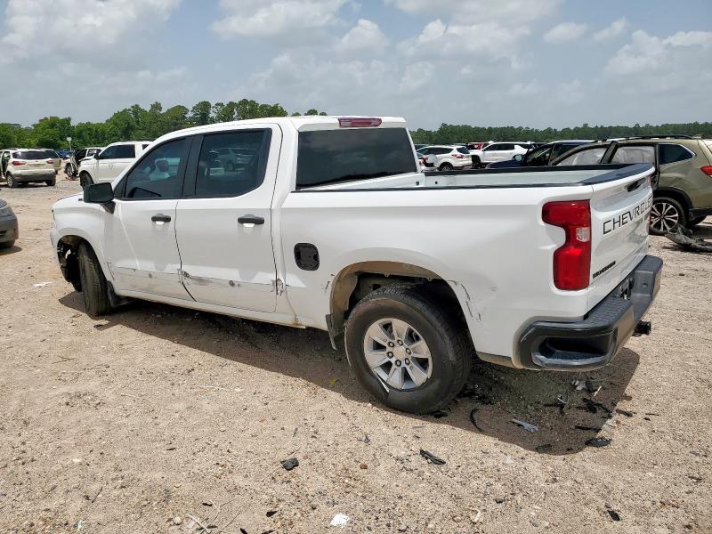 CHEVROLET SILVERADO 2023 white  gas 3GCPAAEK2PG152413 photo #3