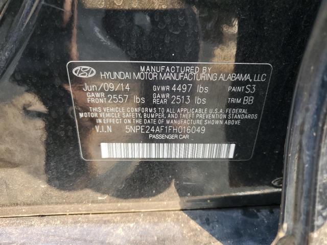 2015 HYUNDAI SONATA SE - 5NPE24AF1FH016049