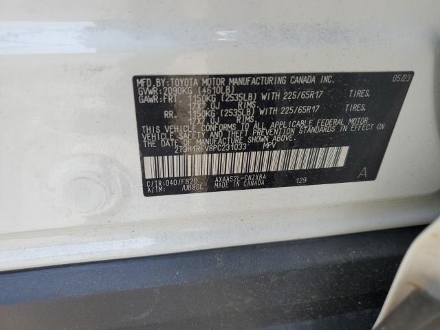 2023 TOYOTA RAV4 LE 2T3H1RFV8PC231033