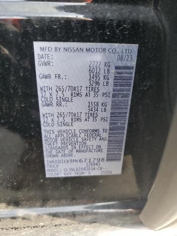 2023 NISSAN FRONTIER S 1N6ED1EK9PN671798