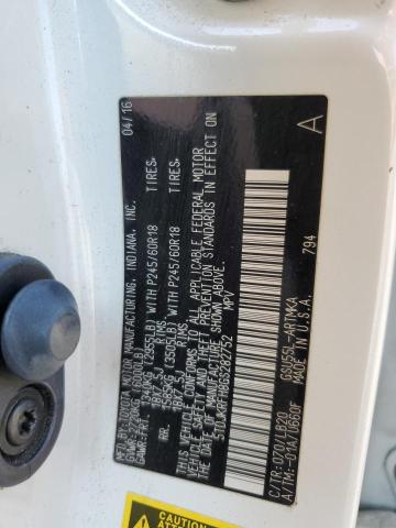 2016 TOYOTA HIGHLANDER - 5TDJKRFH8GS282752