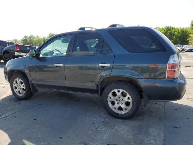 ACURA MDX TOURIN 2005 teal 4dr spor gas 2HNYD18985H511582 photo #3