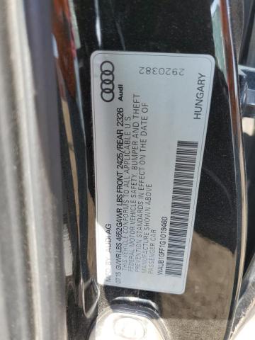 2016 AUDI S3 PREMIUM WAUB1GFF1G1019460