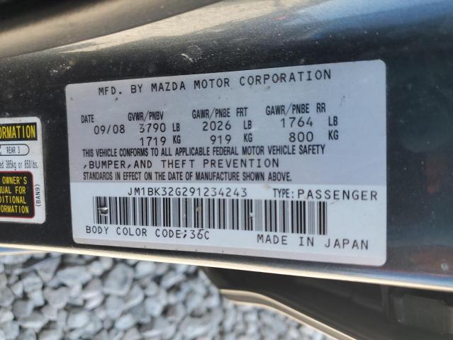 2009 MAZDA 3 I #3285923561