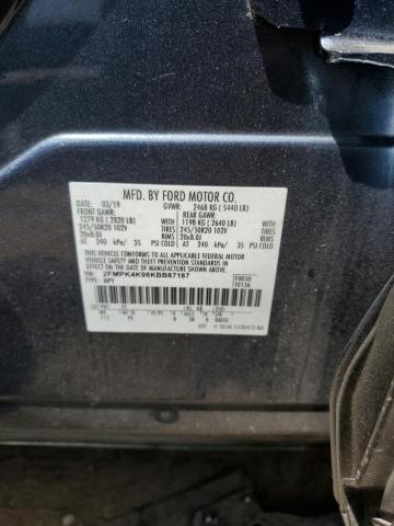 2019 FORD EDGE TITAN 2FMPK4K98KBB87187