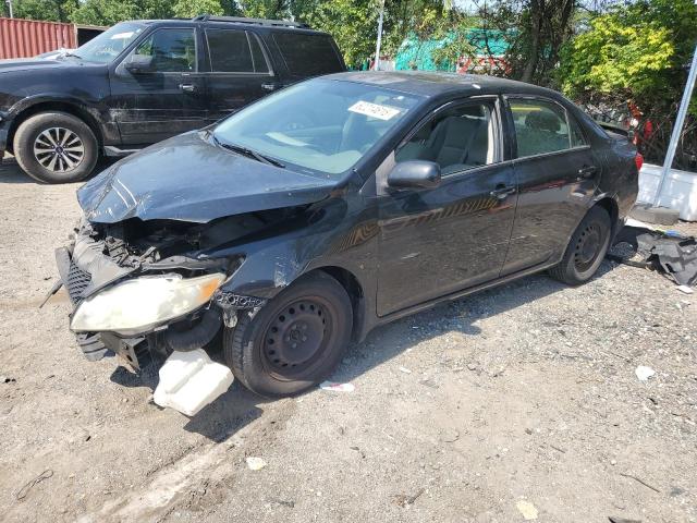 TOYOTA COROLLA BA 2009 black  gas 2T1BU40E89C134984 photo #1