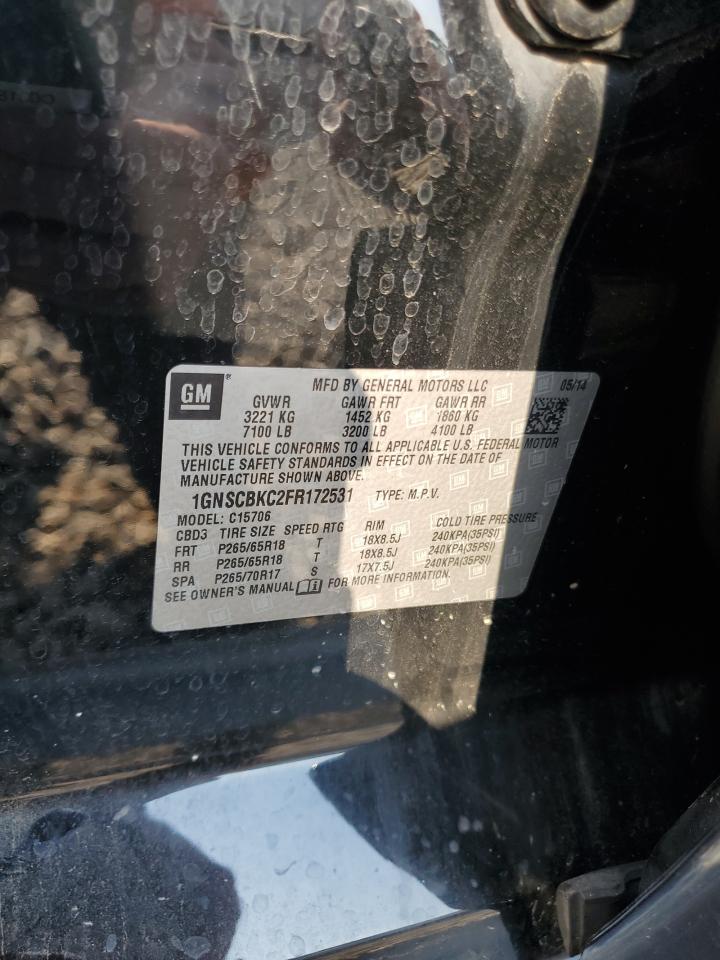 CHEVROLET TAHOE C1500 LT