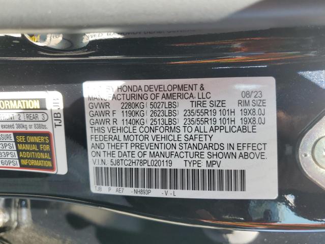 2023 ACURA RDX ADVANC 5J8TC2H78PL020119