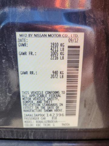 2013 NISSAN ALTIMA 2.5 - 1N4AL3AP9DC142396