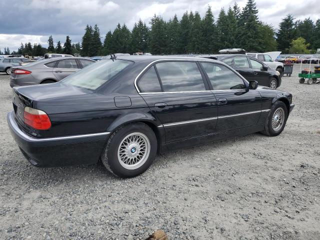 BMW 740 IL 2001 black  gas WBAGH83471DP33111 photo #4