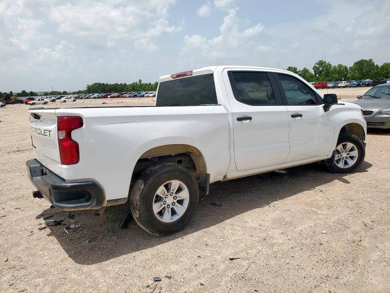 CHEVROLET SILVERADO 2023 white  gas 3GCPAAEK2PG152413 photo #4