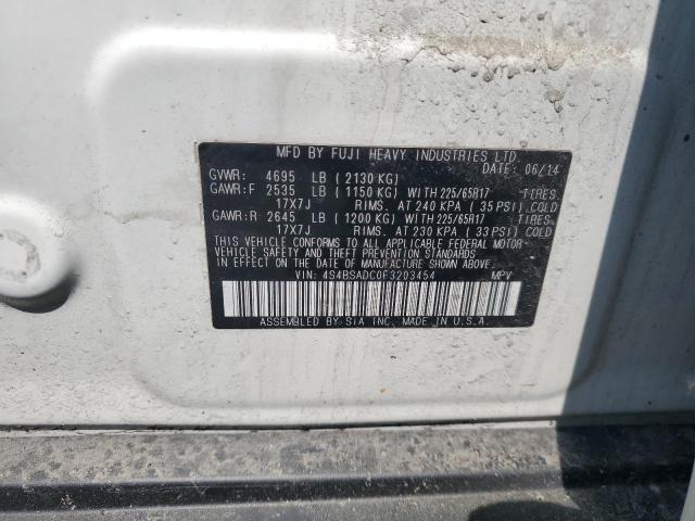 2015 SUBARU OUTBACK 2. 4S4BSADC0F3203454