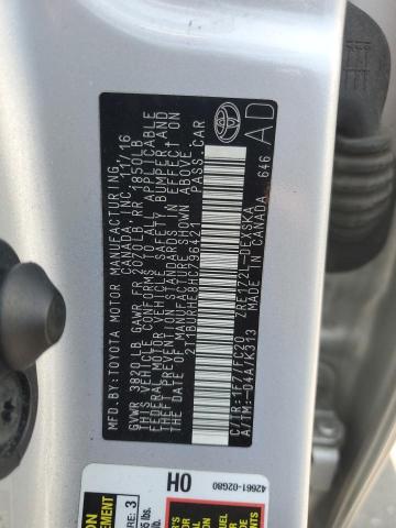 2017 TOYOTA COROLLA L - 2T1BURHE8HC796421