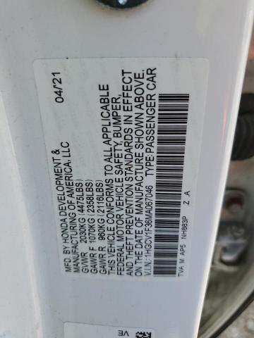 2021 HONDA ACCORD SPO - 1HGCV1F36MA067046