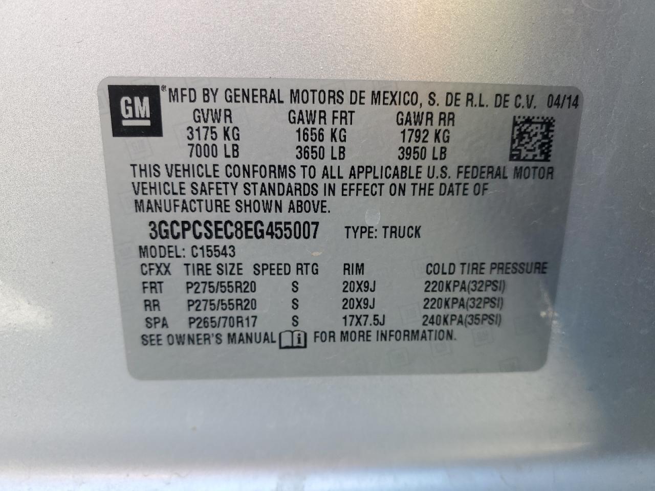 Chevrolet Silverado 2014
