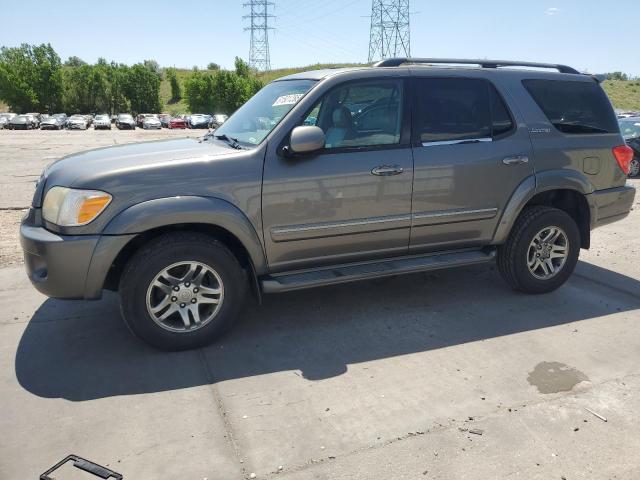 TOYOTA SEQUOIA LI 2005 gray  gas 5TDBT48A75S251624 photo #1