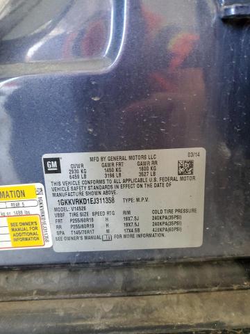 2014 GMC ACADIA SLT - 1GKKVRKD1EJ311358