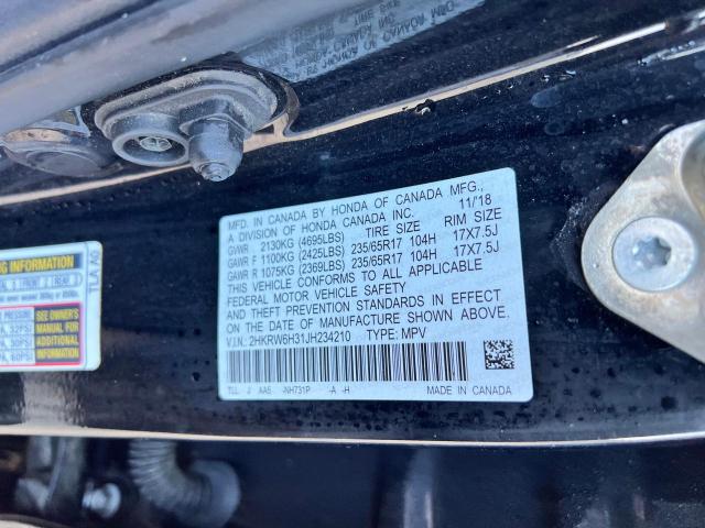 2018 HONDA CR-V LX 2HKRW6H31JH234210