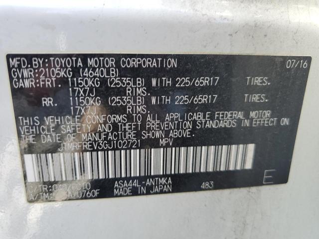 jtmrfrev3gj102721 - 2016 Toyota rav4 xle - #62489055