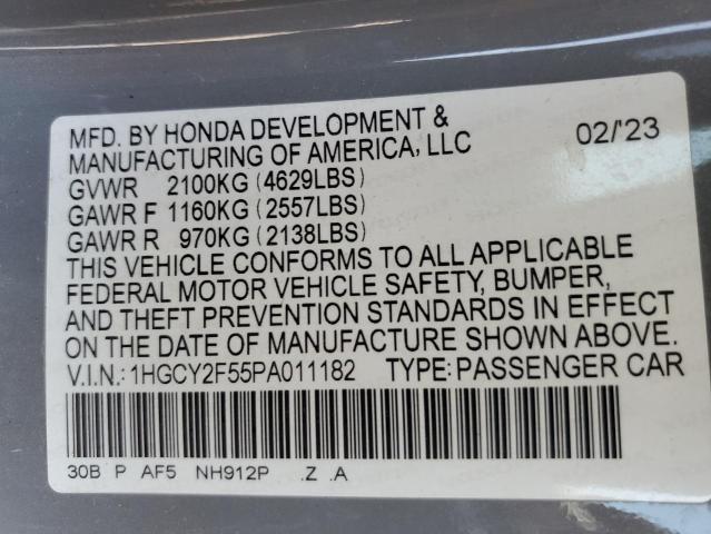 2023 HONDA ACCORD HYB - 1HGCY2F55PA011182