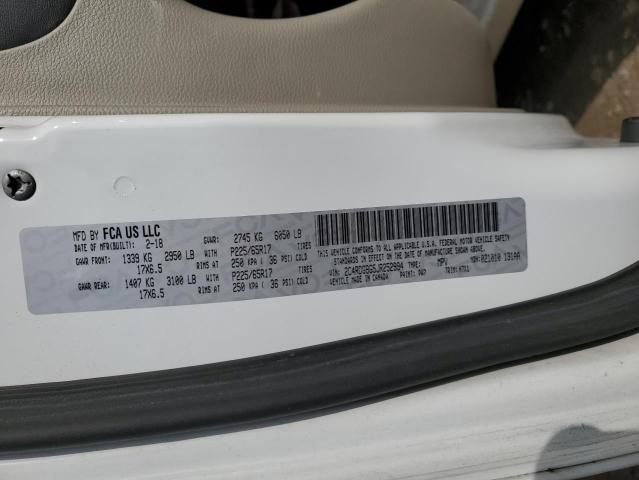 2018 DODGE GRAND CARA - 2C4RDGBG5JR252994