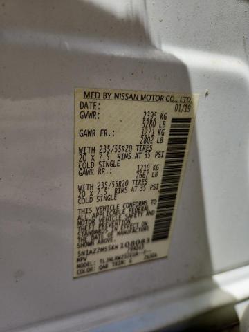 2019 NISSAN MURANO S - 5N1AZ2MS5KN108083