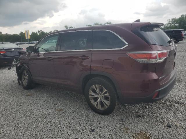 Vin: 5tdzkrfh4fs081187, lot: 59813995, toyota highlander le 20152