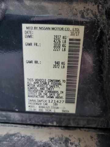 2018 NISSAN ALTIMA 2.5 - 1N4AL3AP5JC121427